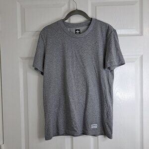 Adidas Skateboarding Gray Athletic T Shirt Mens Size S